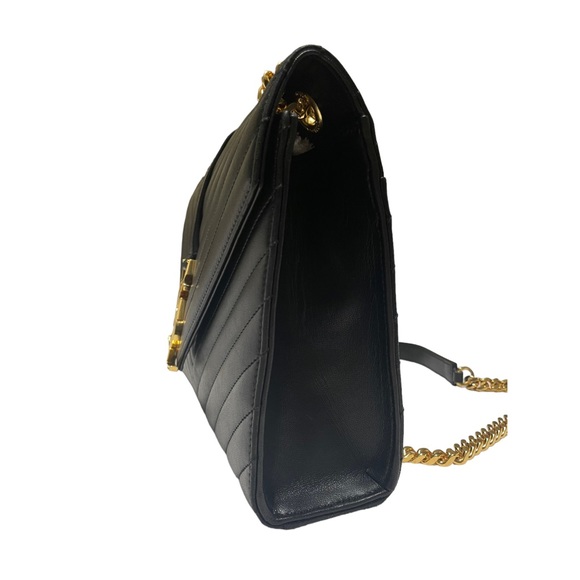 YSL Monogram Matelassé Envelope Chain Bag, Medium.  - Picture 4 of 11